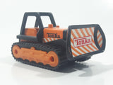 2003 McDonald's Hasbro Tonka Bulldozer Orange and Black Die Cast Toy Car Vehicle