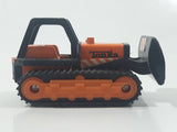 2003 McDonald's Hasbro Tonka Bulldozer Orange and Black Die Cast Toy Car Vehicle