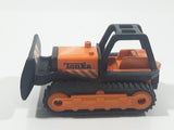 2003 McDonald's Hasbro Tonka Bulldozer Orange and Black Die Cast Toy Car Vehicle