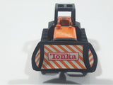 2003 McDonald's Hasbro Tonka Bulldozer Orange and Black Die Cast Toy Car Vehicle