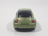 Maisto VW Volkswagen New Beetle Green Die Cast Toy Car Vehicle