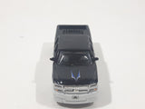 Maisto G Ridez 2004 Chevrolet Silverado SS Low Rider White and Dark Blue Die Cast Toy Car Vehicle with Rubber Tires