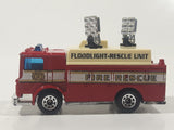 Matchbox Mack Auxiliary Power Truck Flood Light Rescue Unit Fire Truck 1/84 Scale Die Cast Toy Car Vehicle