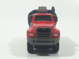 2012 Hasbro Tonka FunRise Tanker Truck Red and Grey Die Cast Toy Car Vehicle