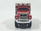 2012 Hasbro Tonka FunRise Ambulance Red and White Die Cast Toy Car Vehicle