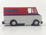 Canada Post Mail and Parcel Delivery Van Truck White and Red Pull Back Die Cast Toy Car Vehicle