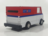 Canada Post Mail and Parcel Delivery Van Truck White and Red Pull Back Die Cast Toy Car Vehicle