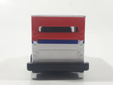 Canada Post Mail and Parcel Delivery Van Truck White and Red Pull Back Die Cast Toy Car Vehicle