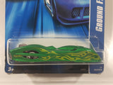 2007 Hot Wheels All Stars Ground FX Green Die Cast Toy Car Vehicle New in Package