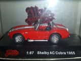 Malibu International 1965 Shelby AC Cobra Red 1:87 Scale Die Cast Toy Car Vehicle New in Box