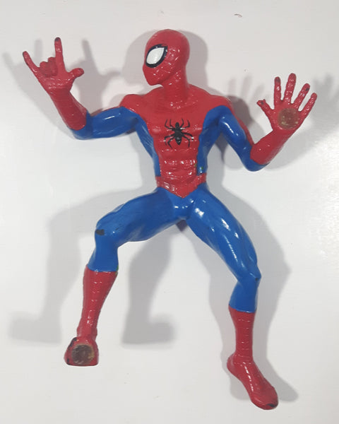 2004 Cosrich Group Marvel Spider-Man 7" Tall Toy Figure Windows Crawler (No Suction Cups)