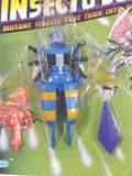 Chigo Insecto-Bots Mustant Insects That Turn Into Robots Butterfly 4" Tall Toy Action Figure with Accessories New in Package (Not Sealed)