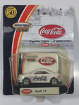 2002 Matchbox 50th Anniversary Coca-Cola Coke 1999 Audi TT White Die Cast Toy Car Vehicle New in Package