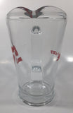 Snap-On Tools 9" Tall Clear Heavy Glass Pitcher Jug