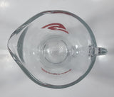Snap-On Tools 9" Tall Clear Heavy Glass Pitcher Jug