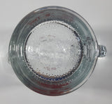 Snap-On Tools 9" Tall Clear Heavy Glass Pitcher Jug