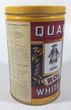 1992 The Quaker Oats Company Quaker Tolled White Oats Replica 1896 Label 8" Tall Tin Metal Canister