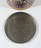 1992 The Quaker Oats Company Quaker Tolled White Oats Replica 1896 Label 8" Tall Tin Metal Canister