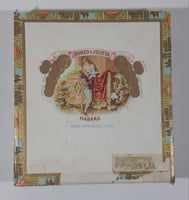 Vintage Romeo y Julieta Habana Cuba Cigar Box