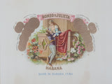 Vintage Romeo y Julieta Habana Cuba Cigar Box