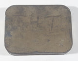 Antique WWII British Army Emergency Ration "By Order Of An Officer" Tin Metal Container