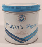 Vintage Player's Light Navy Cut 200g Tobacco Tin Metal Can Canister