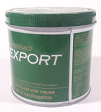 Vintage Macdonald's Export Finest Virginia Cigarette Tobacco Green Tin Metal Can
