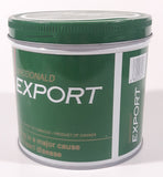 Vintage Macdonald's Export Finest Virginia Cigarette Tobacco Green Tin Metal Can