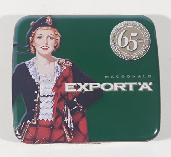 Macdonald Export 'A' Cigarettes Celebrating Our Lassie 65 Years Tin Case