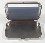 Vintage Marijuana Leaf Engraved Metal Cigarette Joint Maker Machine Case