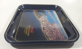 Vintage 1980 60th Anniversary of Coca-Cola in Vancouver 1920-1980 Aerial Shot of Downtown Vancouver and Part of Stanley Park Official Blue Metal Beverage Tray