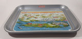 Vintage 1986 Coca-Cola Enjoy Coke Expo 86 Vancouver Silver Metal Beverage Serving Tray
