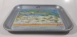 Vintage 1986 Coca-Cola Enjoy Coke Expo 86 Vancouver Silver Metal Beverage Serving Tray