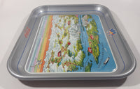 Vintage 1986 Coca-Cola Enjoy Coke Expo 86 Vancouver Silver Metal Beverage Serving Tray