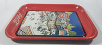 1990 Coca Cola 1921 Print Ad "Court Day" Red Metal Beverage Serving Tray