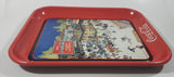 1990 Coca Cola 1921 Print Ad "Court Day" Red Metal Beverage Serving Tray