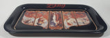 1990 Coca Cola 1923 Ad Four Seasons Black Metal Beverage Serving Tray