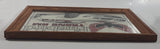 Vintage Pontiac Firebird Trans Am 13" x 18" Wood Framed Mirror Sign