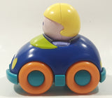 2002 Cosco Blue 4 3/4" Plastic Toy Car Vehicle