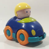 2002 Cosco Blue 4 3/4" Plastic Toy Car Vehicle