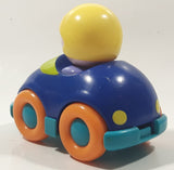 2002 Cosco Blue 4 3/4" Plastic Toy Car Vehicle