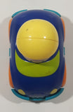 2002 Cosco Blue 4 3/4" Plastic Toy Car Vehicle