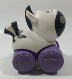 2009 Hasbro Playskool Wheel Pals Zebra Animal Shaped 3 1/2" Plastic Toy Car Vehicle