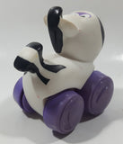 2009 Hasbro Playskool Wheel Pals Zebra Animal Shaped 3 1/2" Plastic Toy Car Vehicle