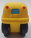 2005 Hasbro Tonka Yellow School Bus 4" Soft Rubber Toy Car Vehicle