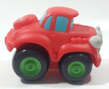 2005 Hasbro Tonka Red Car 4" Soft Rubber Toy Car Vehicle