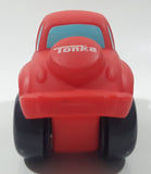 2005 Hasbro Tonka Red Car 4" Soft Rubber Toy Car Vehicle