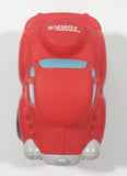 2005 Hasbro Tonka Red Car 4" Soft Rubber Toy Car Vehicle