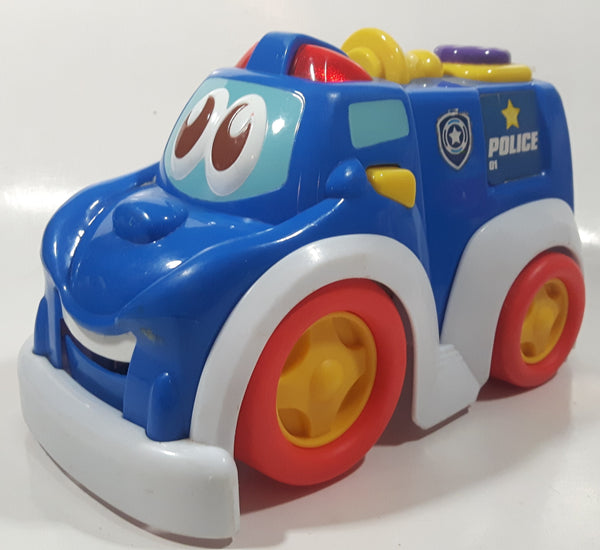 Keenway Toys No. 12841-2 Play Learn Fun Sing Along Police Car 01 Blue Plastic Toy Vehicle with Lights and Sounds