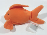 1993 Ty Beanie Babies Goldie The Goldfish Stuffed Plush Toy